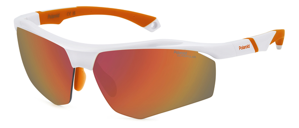 POLAROID-7055/S VK6*BG WHITE(RED MULTILAYER POLARIZED HIGHTCONTRAST 68*10, Blanc, hi-res 0
