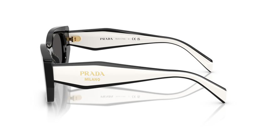 PRADA- B05S/S 09Q08Z BLACK(DARK GREY 53*19, Negre, hi-res image number 2