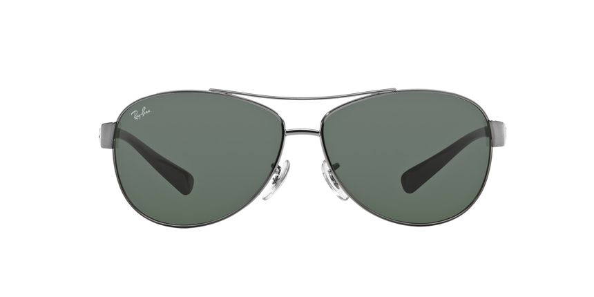 RB-3386 004/71*3N GUN MTL/NEGRO (VERDE) 63*13, Negre, hi-res image number 1