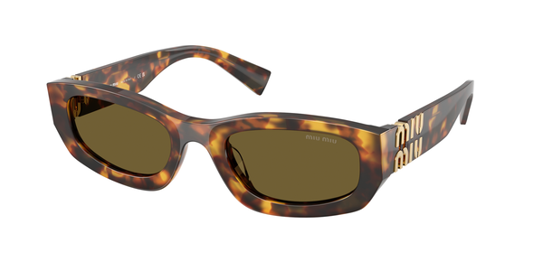 MIUMIU-B04S/S 14L09Z HAVANA HONEY(DARK BROWN 53*22, , hi-res 0
