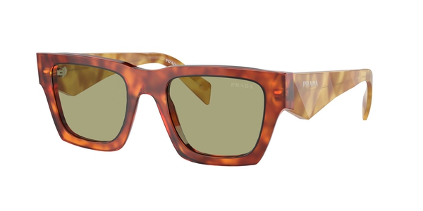 PRADA-A06S/S 11P60C COGNAC TORTOISE(GREEN 50*21, Havana, hi-res 0