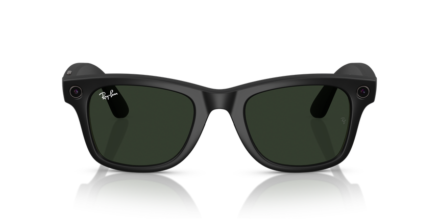 RB-META-4006 601S1M MATTE BLACK(TRANSITIONS GRAPHITE GREEN 50*22, Negre mat, hi-res image number 4