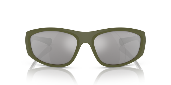ARNETTE-4331 29246G MATT MILITARY/ALUMINA LT GREEN(LIGHT GREY MIRROR SILVER 80 64*18, Negre, hi-res 1