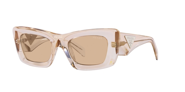 PRADA-13ZS/S 19M412 CRYSTAL BEIGE LIGH BROWN 50*21, Beige transparent, hi-res 0