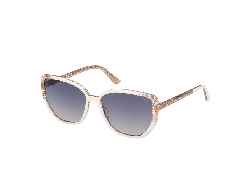 GUESS-7882/S 21W BLANCO TRANSPARENTE PURPURINA 55*15, Blanc | Transparent, hi-res image number 0
