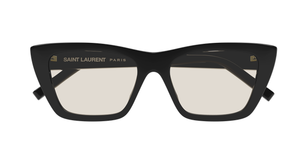 SAINT-LAURENT-SL276/S 038 BLACK-BLACK-YELLOW 53*16, Negre, hi-res 1
