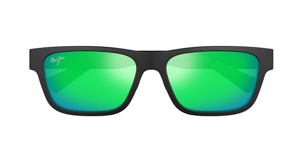 MAUI-JIM-KEOLA/S MJ628-02 MATTE BLACK (GREEN 57*16, Negre mate, hi-res 1