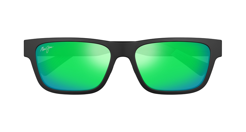 MAUI-JIM-KEOLA/S MJ628-02 MATTE BLACK (GREEN 57*16, Negre mate, hi-res image number 1