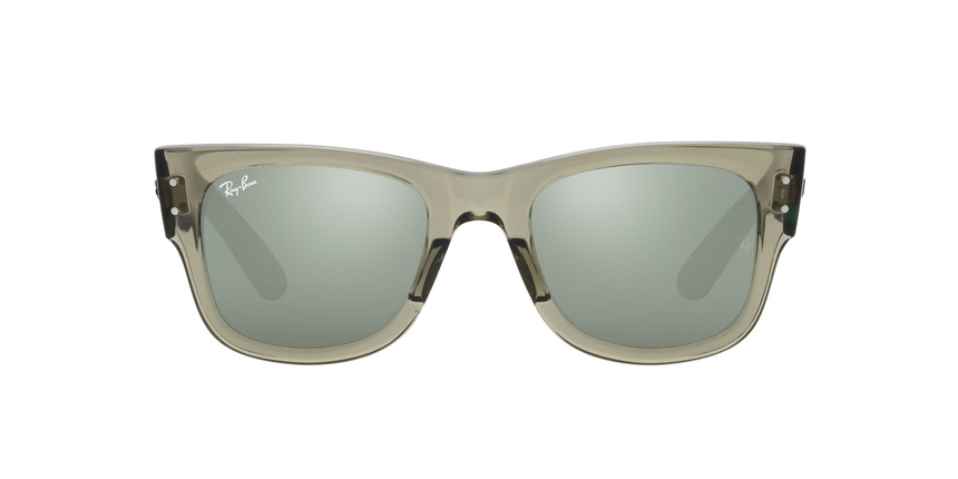 RB-0840S 66355C TRANSPARENT GREEN(GREY MIRROR 51*21, Verd transparent, hi-res image number 1