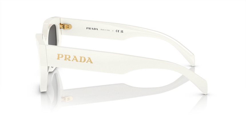 PRADA-A09S/S 1425S0 TALC(DARK GREY 53*18, Blanc, hi-res image number 2