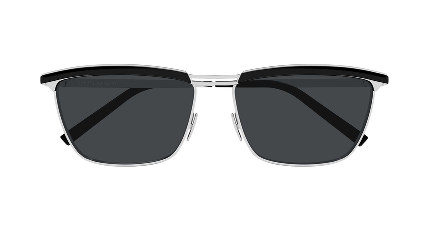 SAINT LAURENT-SL795/S 003 SILVER-SILVER (GREY 57*15, , hi-res image number 1