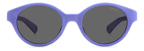 POLAROID-KIDS-K007/S MW2*M9 GLITTER VIOLET(GREY POLARIZED 42*16, Violeta, hi-res 1