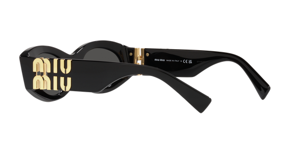 MIUMIU-11W/S 1AB5S0 NEGRA/NEGRA ORO 54*21, Negre, hi-res 3