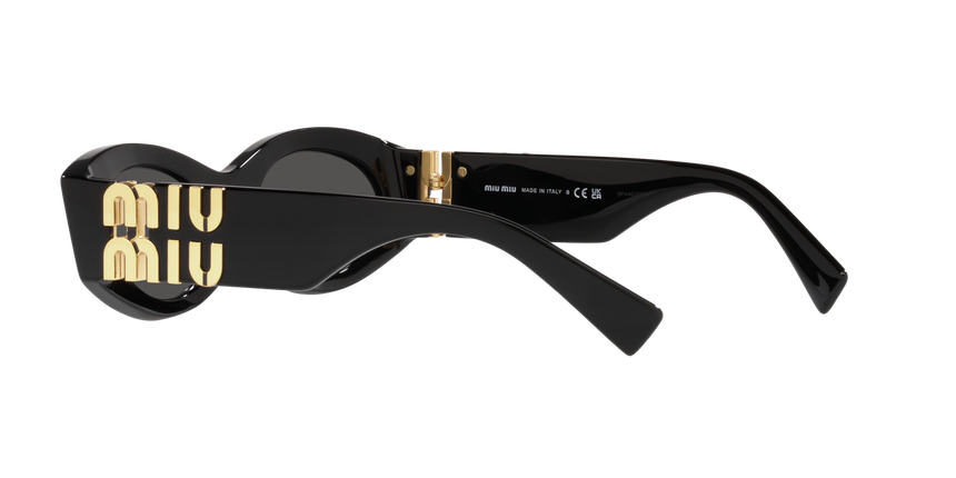 MIUMIU-11W/S 1AB5S0 NEGRA/NEGRA ORO 54*21, Negre, hi-res image number 3