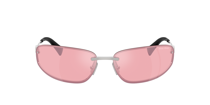 MIUMIU-A50S/S 1BC70J SILVER (PINK MIRROR 69*15, Plata, hi-res image number 1