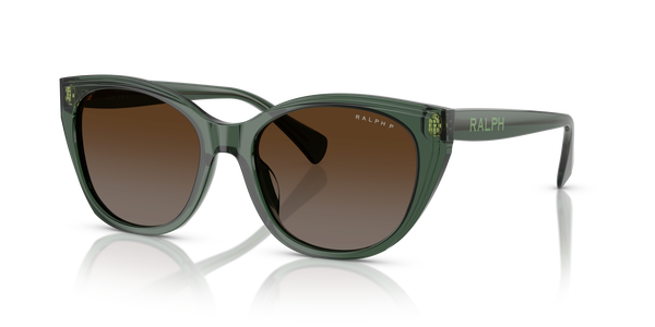 RALPH-5324U/S 6206T5 SHINY TRANSPARENT GREEN(POLAR GRADIENT BROWN 56*18, Verd, hi-res 0