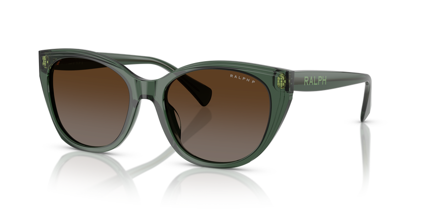 RALPH-5324U/S 6206T5 SHINY TRANSPARENT GREEN(POLAR GRADIENT BROWN 56*18, Verd, hi-res image number 0
