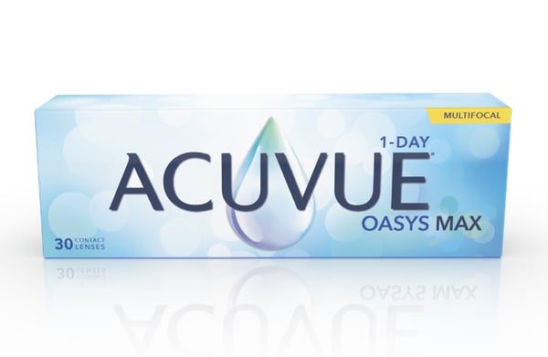 acuvue oasys max multifocal 1 day 30 unitats