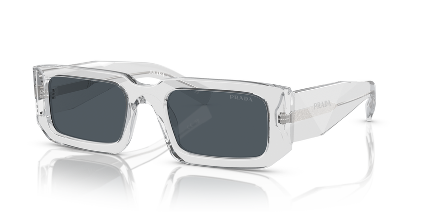PRADA-06YS/S 12R-09T GRIS(GRIS) 53*21, Gris transparent, hi-res image number 0