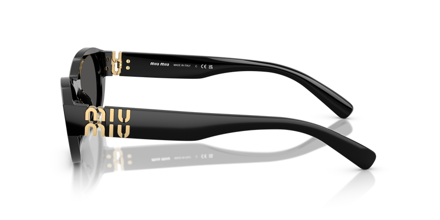 MIUMIU-A03S/S 16K08Z BLACK 53*19, Negre, hi-res image number 4