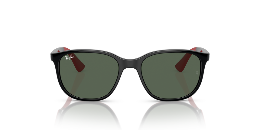 RJ-9078S 713171 BLACK ON RUBBER RED(DARK GREEN 48*16, Negre | Vermell, hi-res image number 1