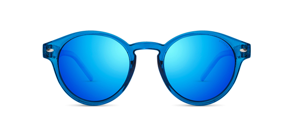 KYPERS-MANHATTAN/S MAH002 CRYTAL  BLUE W/ BLUE REVO CAT.3 49*22, Blau transparent, hi-res 1