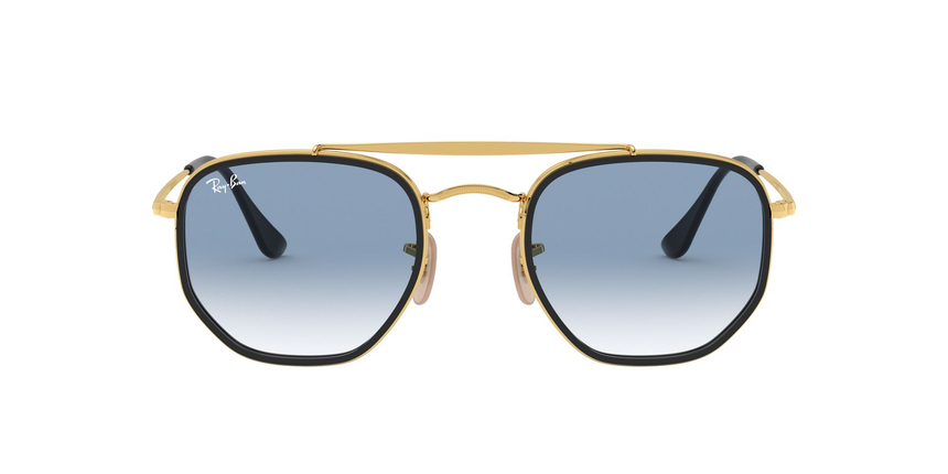 RB-3648M 91673F GOLD (CLEAR GRADIENT BLUE) 52*23, Daurat-Negre, hi-res image number 1