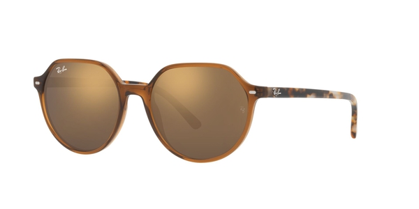 RB-2195 663693 TRANSPARENT BROWN(LIGHT BROWN MIRROR GOLD 53*18, Marró transparent, hi-res 0
