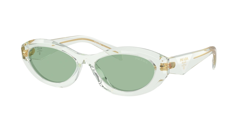 PRADA-26ZS/S 14R20E TRANSPARENT MINT(GREEN 55*16, Menta transparent, hi-res image number 0