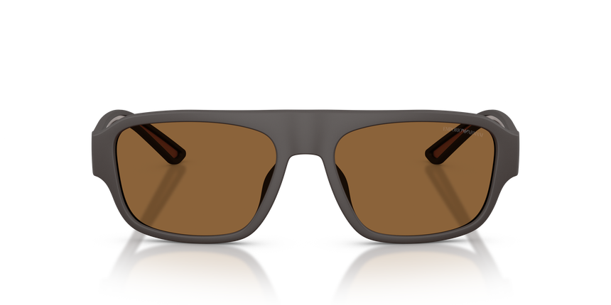 EMPORIO-4266U/S 618673 RUBBERIZED MATTE BROWN(BROWN 55*17, , hi-res image number 1