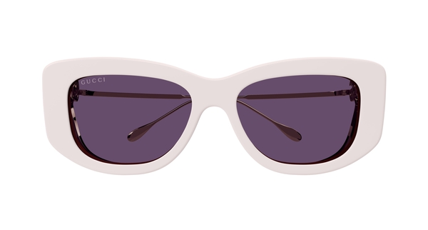GUCCI-1566S/S 003 IVORY-GOLD-VIOLET 55*17, , hi-res 1