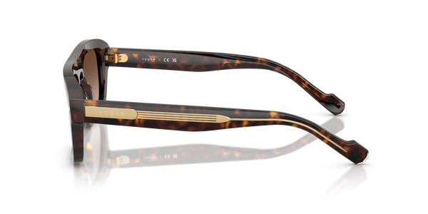 VOGUE-5620S/S W65613 DARK HAVANA(GRADIENT BROWN 53*21, , hi-res 2