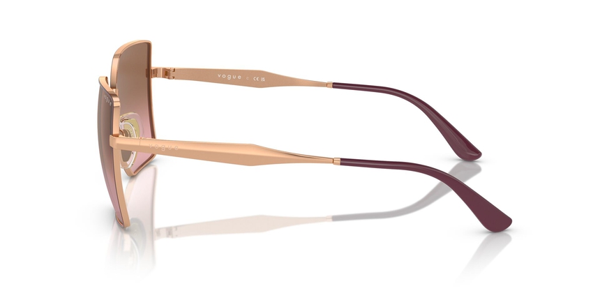 VOGUE-4284/S 518214 TOP BORDEAUX/ROSE GOLD(PINK GRADIENT BROWN 56*17, Vermell | Or rosa, hi-res image number 2