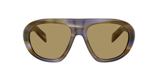 prada- c05s/s 23g70g striped laguna(green olive 57*18