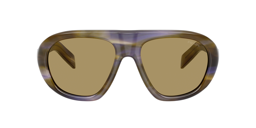 PRADA- C05S/S 23G70G STRIPED LAGUNA(GREEN OLIVE 57*18, , hi-res image number 1