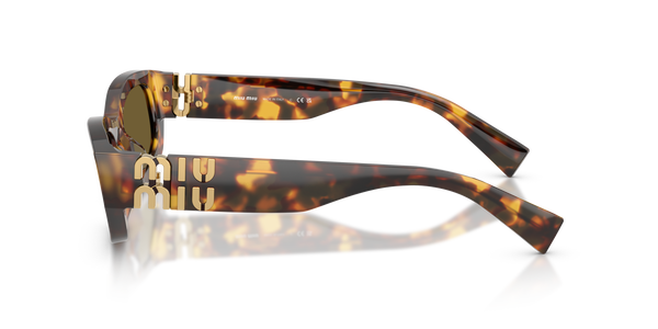 MIUMIU-B04S/S 14L09Z HAVANA HONEY(DARK BROWN 53*22, , hi-res 2