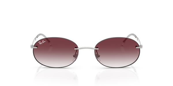 RB-3767 003/8H SILVER(CLEAR GRADIENT DARK VIOLET 54*18, Plata, hi-res 1