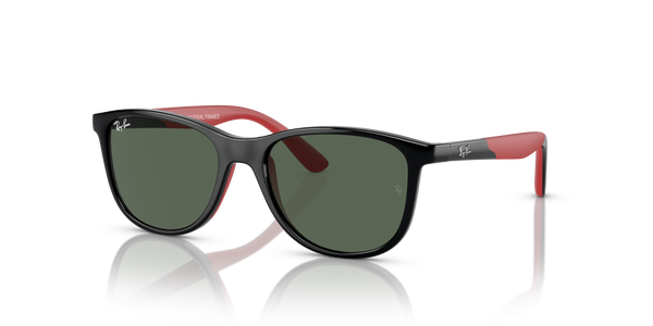 RJ-9077S 713171 BLACK ON RUBBER RED (DARK GREEN) 49*16, Negre | Vermell, hi-res 0