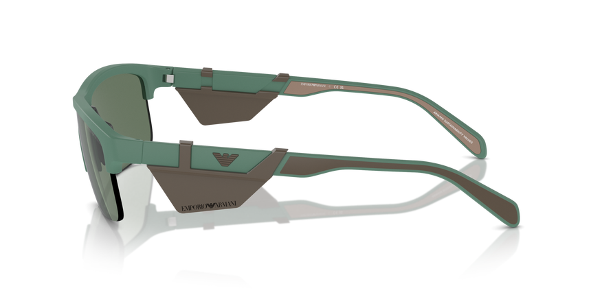 EMPORIO-4218/S 610276 MATTE ALPINE GREEN/DARK GREEN 35*135, Verd mat, hi-res image number 2