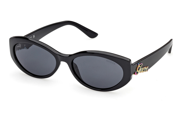 GUESS-00307/S 01A shiny black 56*17, , hi-res 0