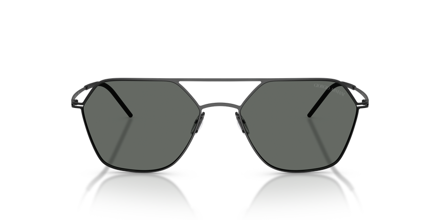 ARMANI-6185/S 300187 MATTE BLACK(DARK GREY 54*18, , hi-res image number 1