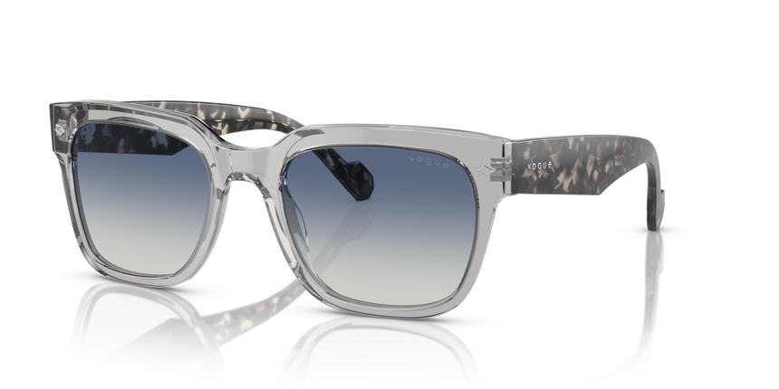 VOGUE-5490S/S 28204L TRANSPARENT GREY(GREY GRADIENT BLUE 54*21, Gris transparent, hi-res image number 0