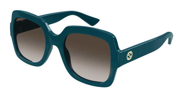 GUCCI-1337S/S 004 BLUE(BROWN 54*22, Verd, hi-res 0