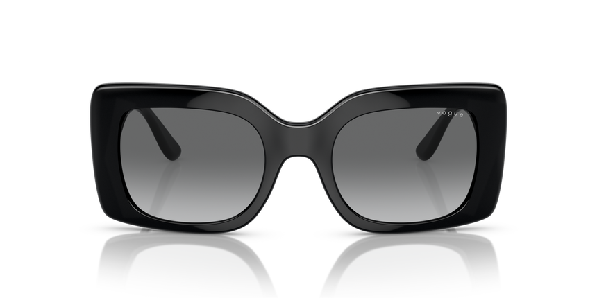 VOGUE-5481S/S W44/11 BLACK(GRADIENT GREY 52*21, Negre, hi-res image number 1