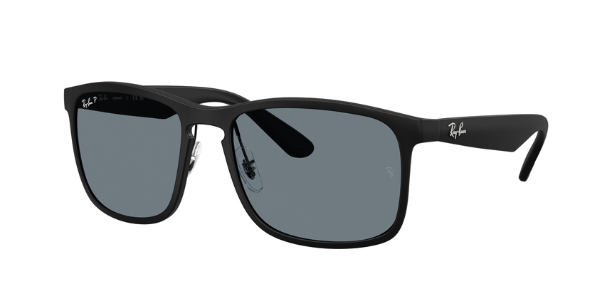 RB-4264 601S80 MATTE BLACK(BLUE CHROMANCE 58*18, Negre, hi-res image number 0