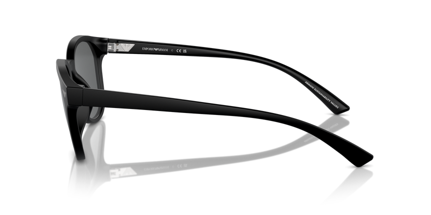 EMPORIO-4225U/S 500187 MATTE BLACK(DARK GREY 53*20, Negre mat, hi-res image number 2
