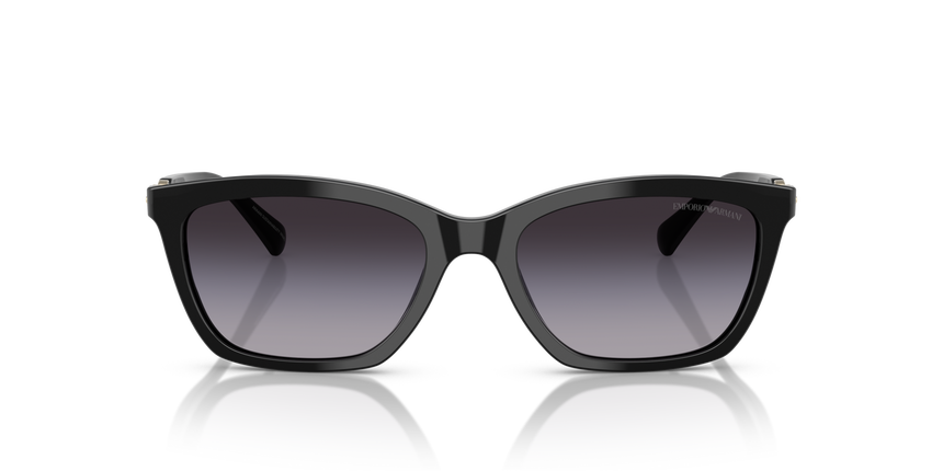 EMPORIO-4238/S 50178G SHINY BLACK(GREY GRADIENT 54*18, Negre, hi-res image number 1