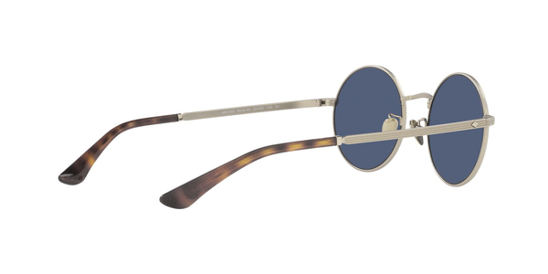 ARMANI-6140/S 300280 MATTE PALE GOLD(DARK BLUE 50*20, Plata, hi-res 4 ARMANI-6140/S 300280 MATTE PALE GOLD(DARK BLUE 50*20, Plata, hi-res 4