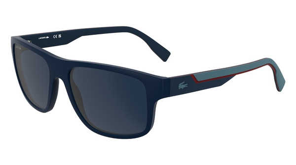 LACOSTE-L6057S/S 424 MATTE BLUE 57*17, Blau mat, hi-res 0