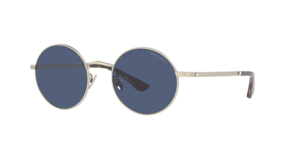 ARMANI-6140/S 300280 MATTE PALE GOLD(DARK BLUE 50*20, Plata, hi-res 0 ARMANI-6140/S 300280 MATTE PALE GOLD(DARK BLUE 50*20, Plata, hi-res 0